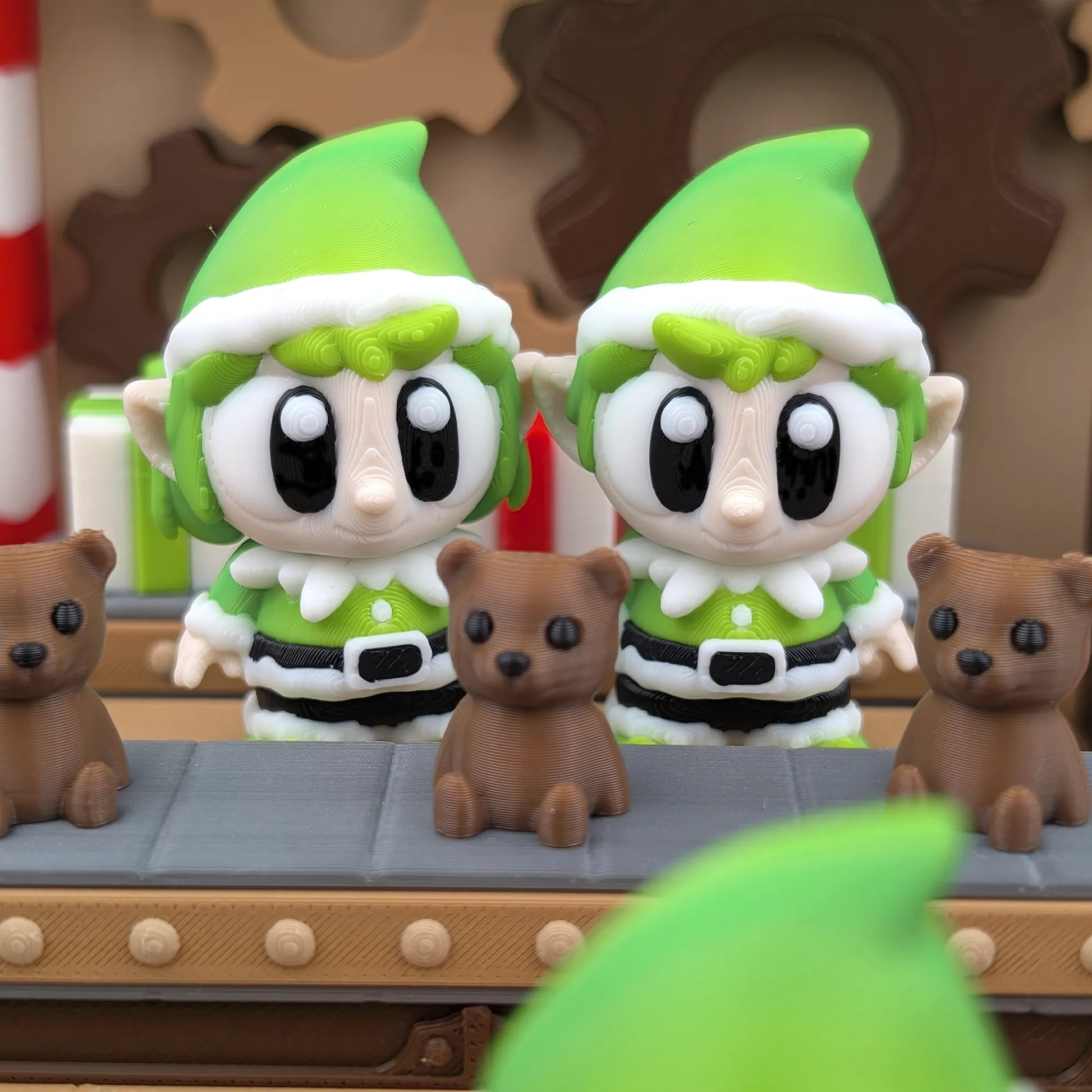 Flexi Elves & Santa's Workshop | 3DGOB - Tattles Told 3D