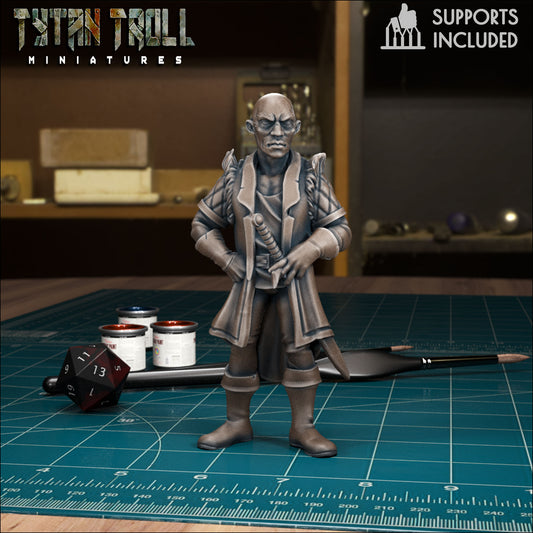 CoS Emil Toranescu | D&D TTRPG Mini | TytanTroll Miniatures