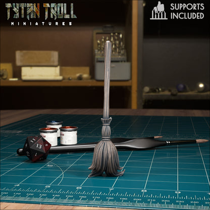 CoS Enchanted Brooms | D&D TTRPG Mini | TytanTroll Miniatures