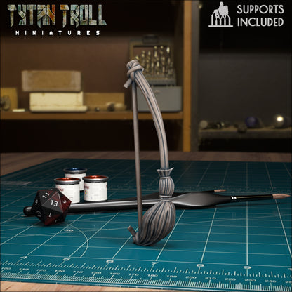 CoS Enchanted Brooms | D&D TTRPG Mini | TytanTroll Miniatures