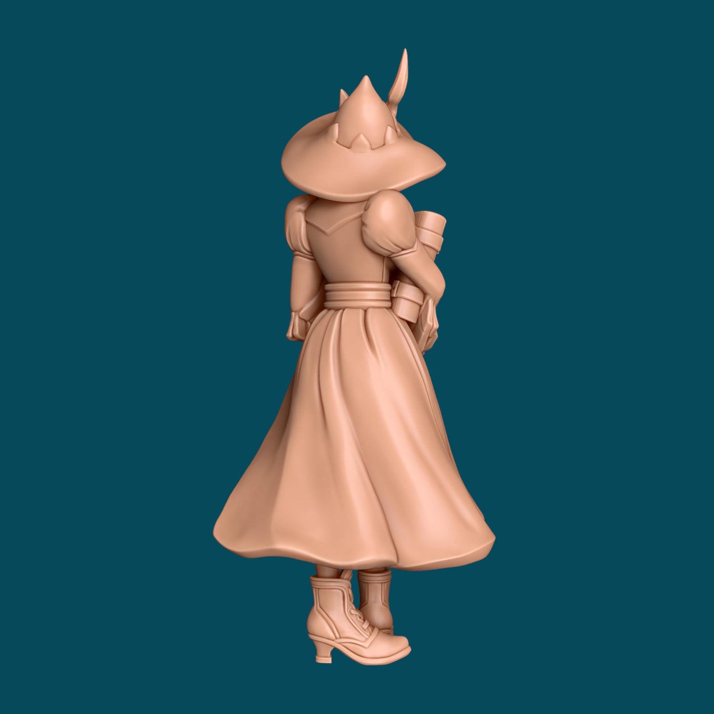 Endora, a cursed girl | TTRPG D&D Miniature | Awkward Penguin Minis