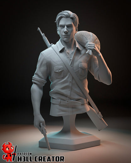 1:12 Sicilian Son | Resin Garage Kit Figure Game Fan Art | h3LL creator