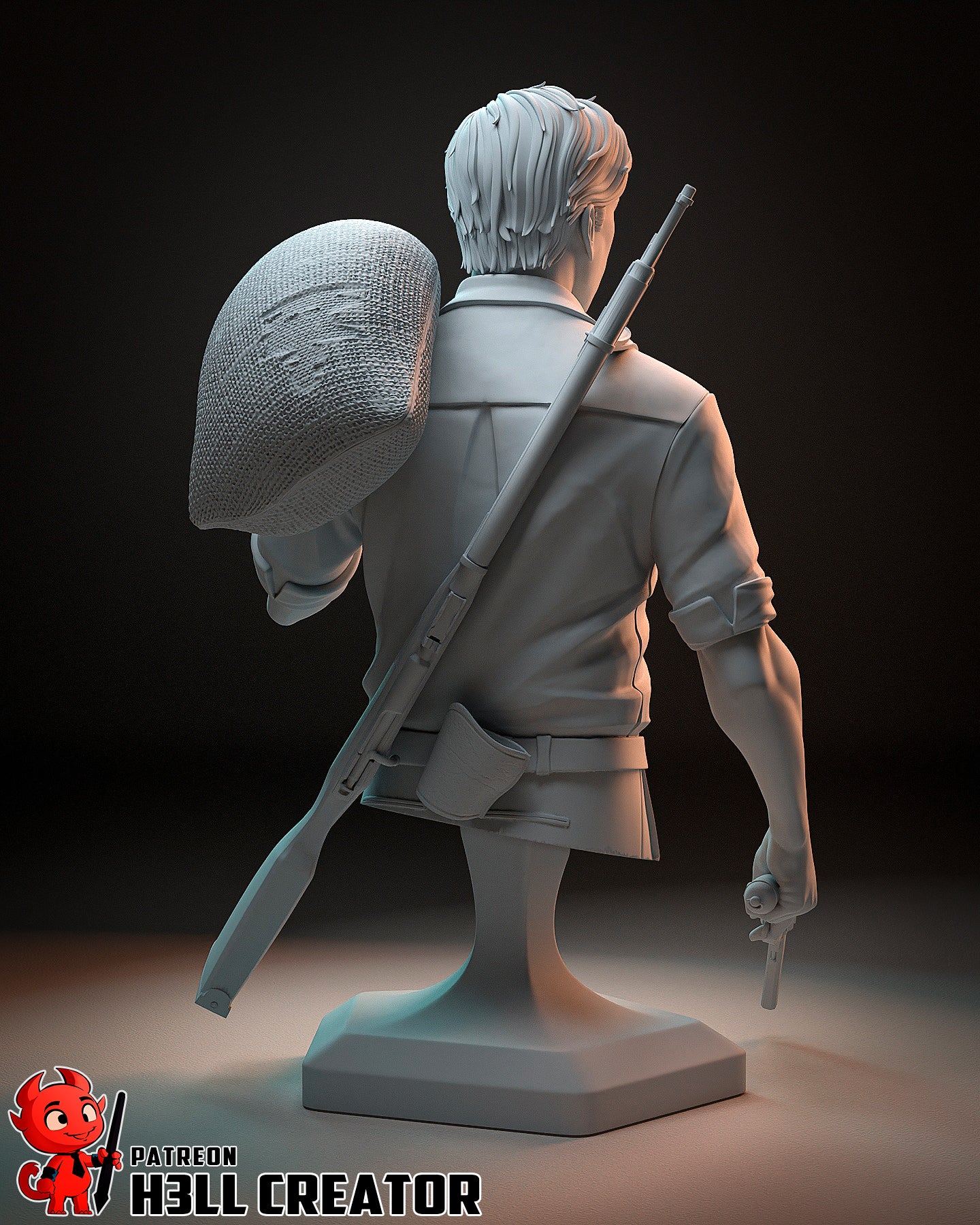 1:12 Sicilian Son | Resin Garage Kit Figure Game Fan Art | h3LL creator