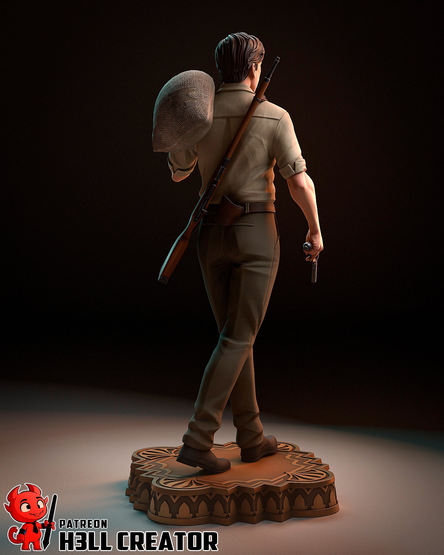 1:12 Sicilian Son | Resin Garage Kit Figure Game Fan Art | h3LL creator