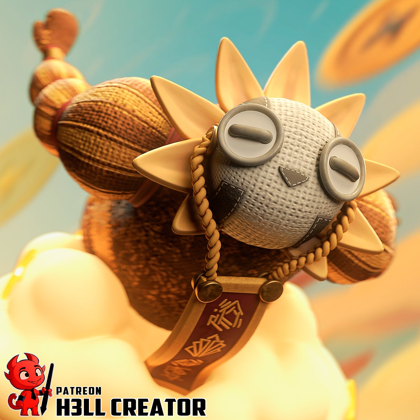 1:12 Mythical Doll | Resin Garage Kit Figure Game Fan Art | h3LL creator