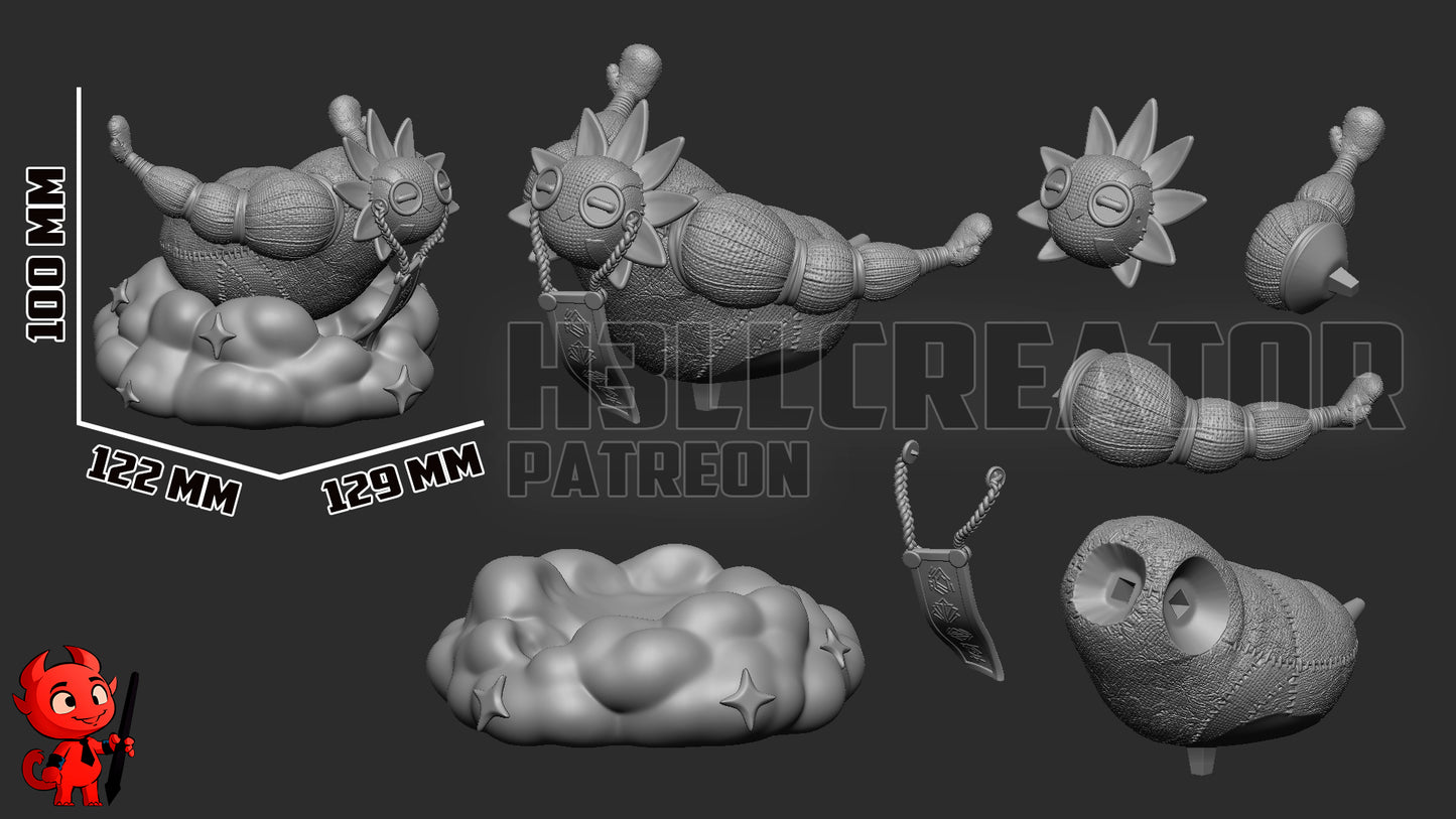 1:12 Mythical Doll | Resin Garage Kit Figure Game Fan Art | h3LL creator