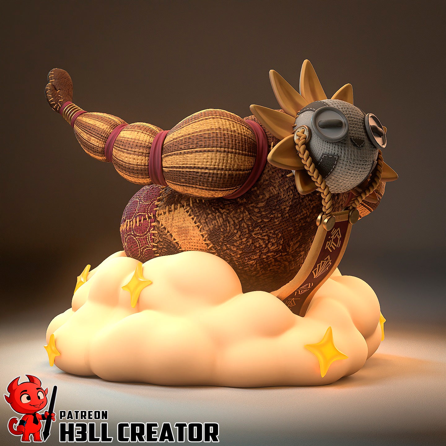 1:12 Mythical Doll | Resin Garage Kit Figure Game Fan Art | h3LL creator