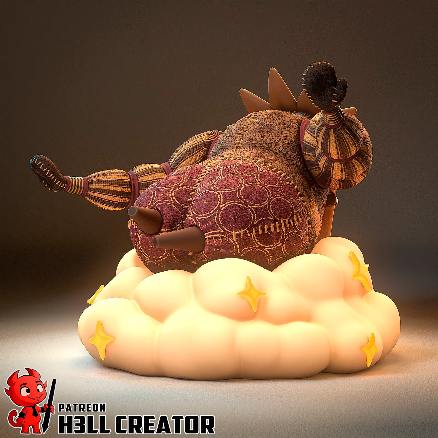 1:12 Mythical Doll | Resin Garage Kit Figure Game Fan Art | h3LL creator