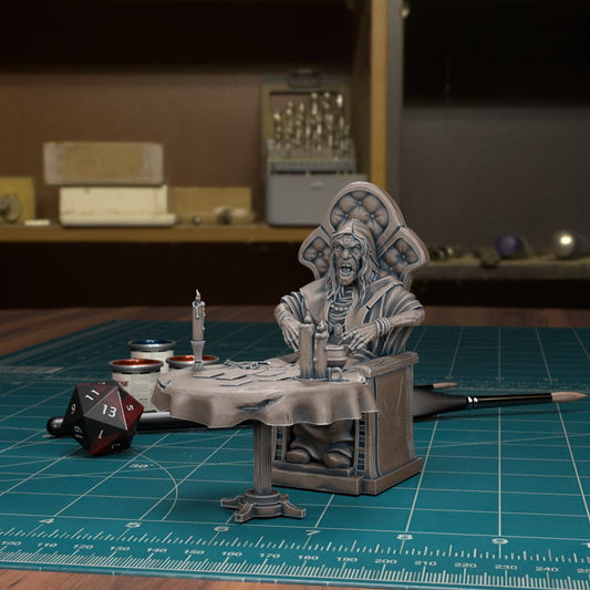 Curse of Strahd NPC, Madame Eva | DnD Character Miniature | TytanTroll Miniatures - Tattles Told 3D