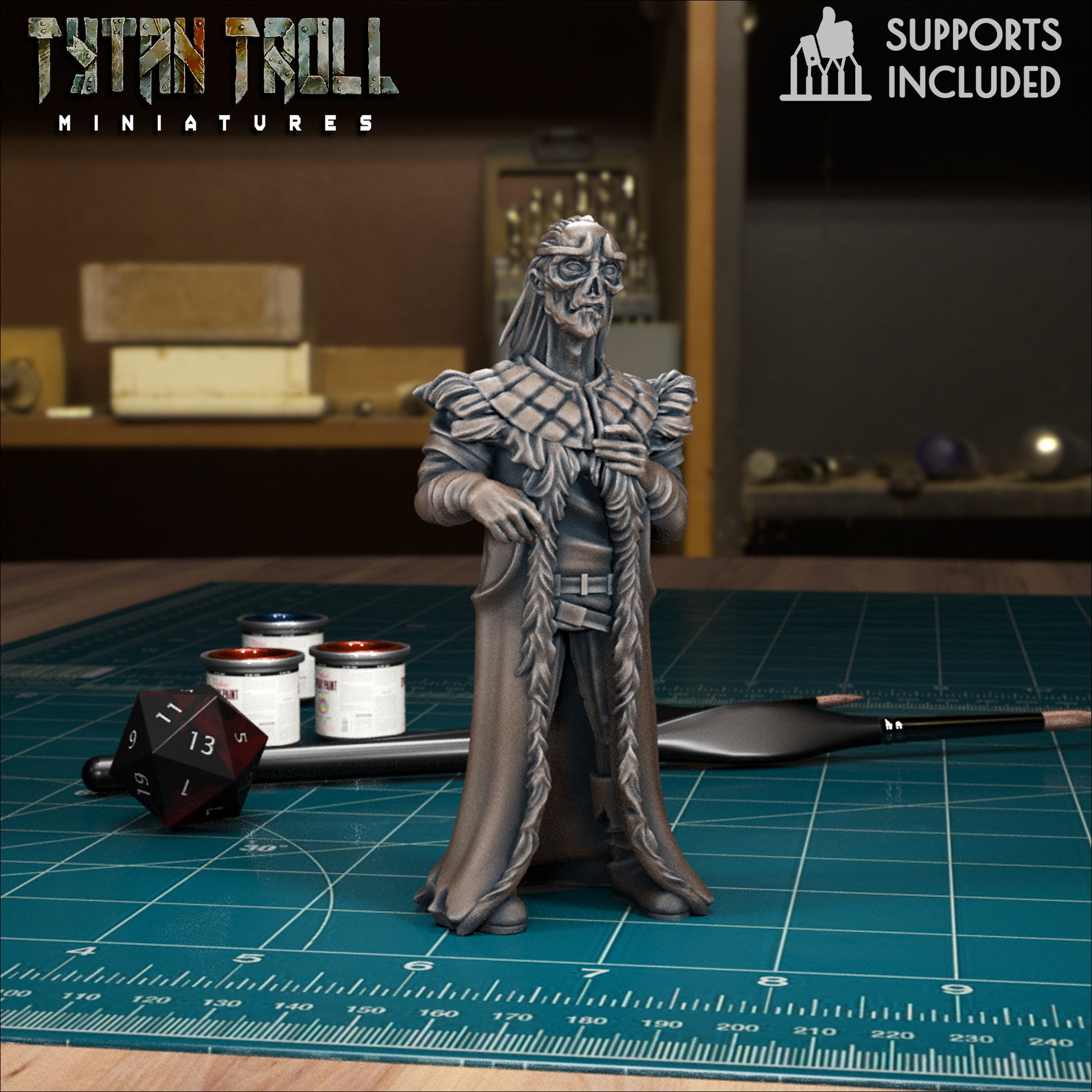 CoS Exethanter | D&D TTRPG Mini | TytanTroll Miniatures