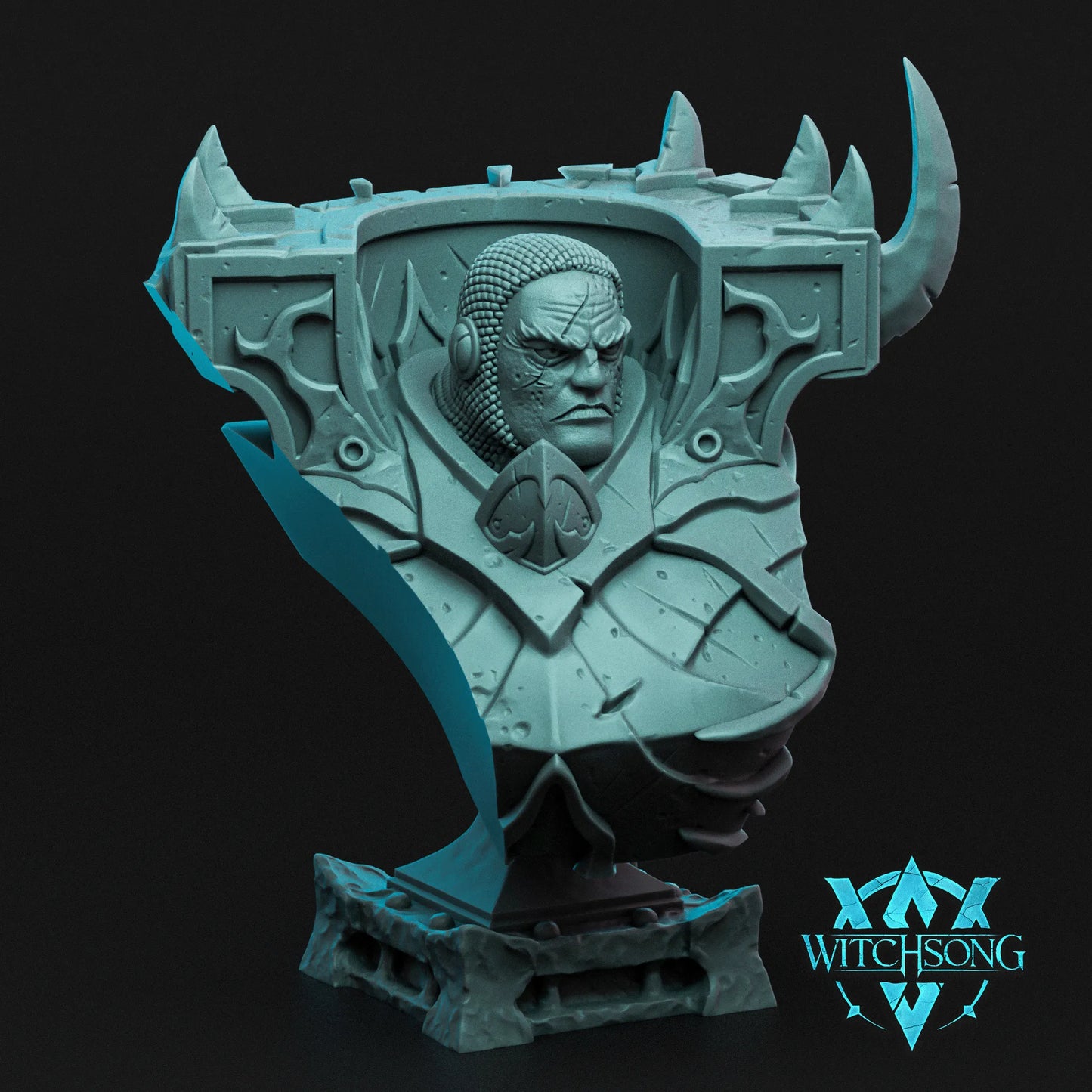 Fallen Overseer | Mini or Bust | Monster Miniature Statue | Witchsong Miniatures