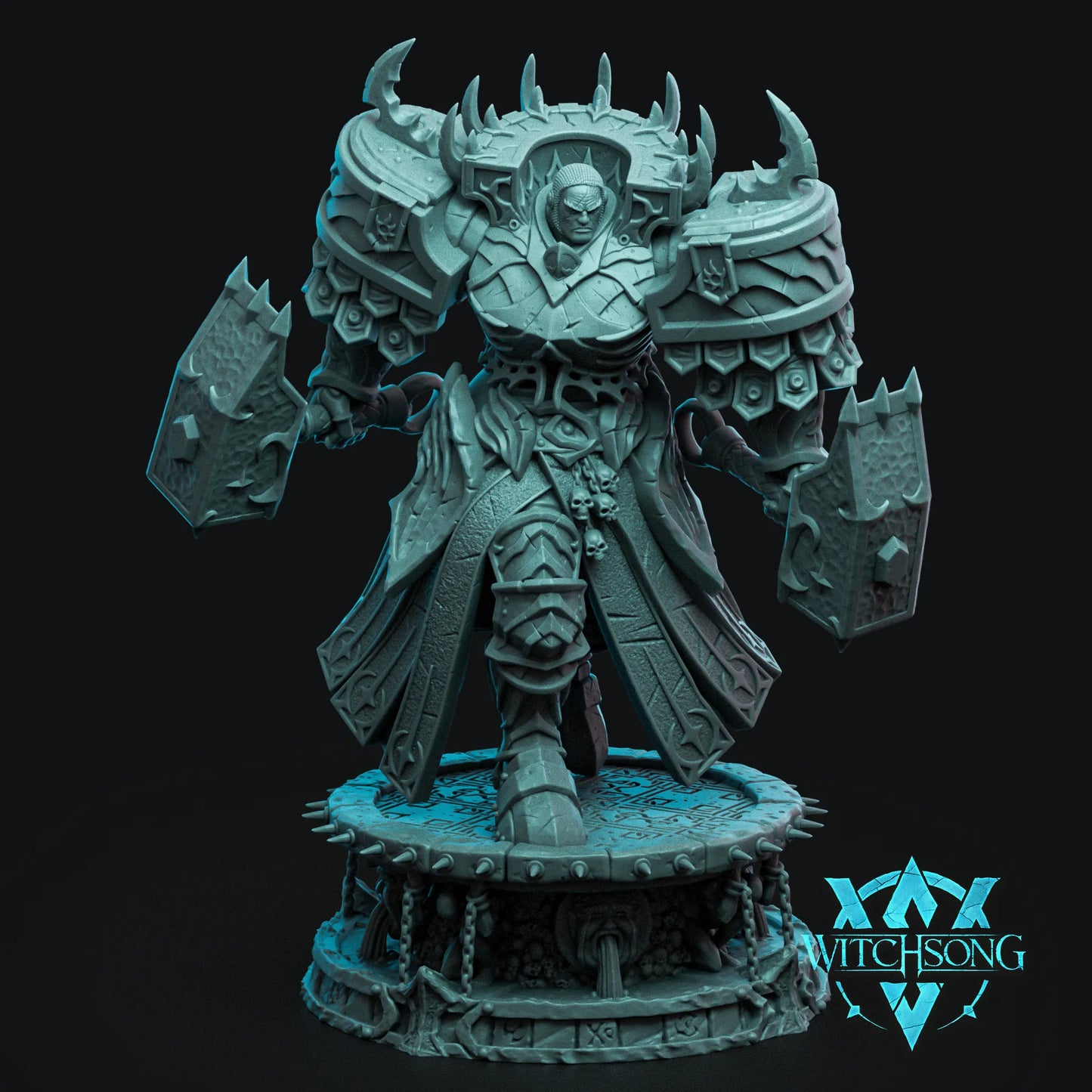 Fallen Overseer | Mini or Bust | Monster Miniature Statue | Witchsong Miniatures