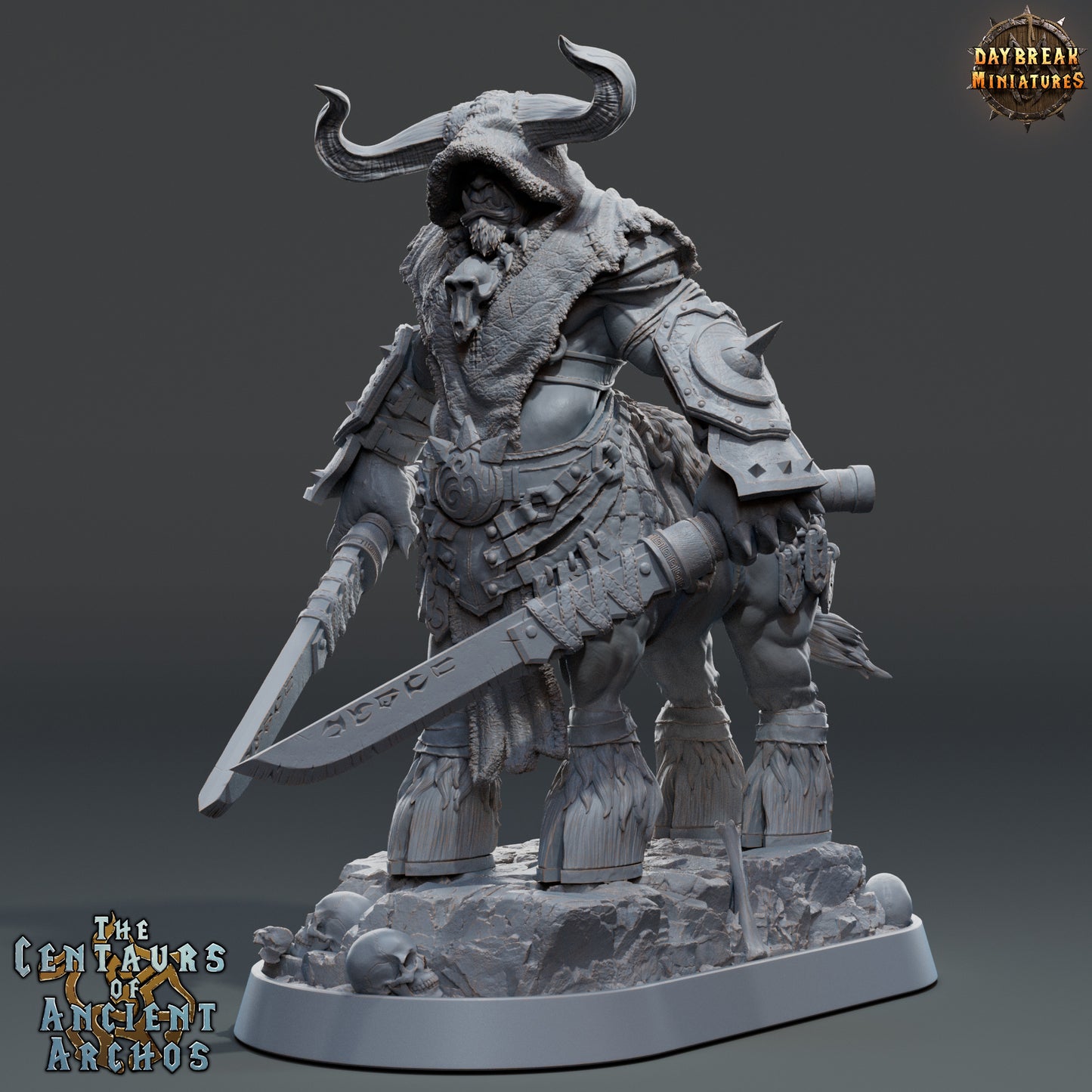 The Centaurs of Ancient Archos | Tabletop or Display Scale | D&D Mini | Daybreak Miniatures