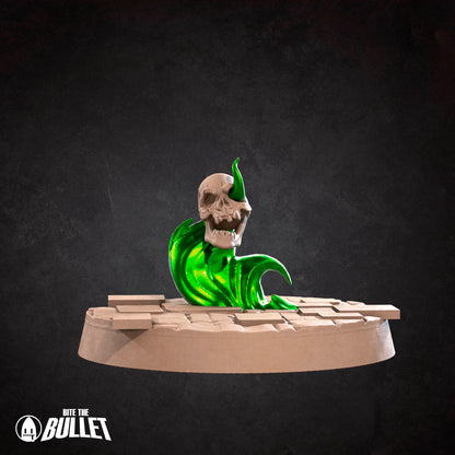 Flame Skulls | D&D TTRPG Miniature | Bite the Bullet