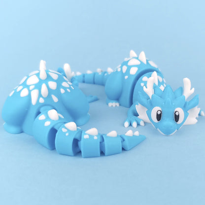 Flexi Dragon & Mini Egg | 3DGOB - Tattles Told 3D