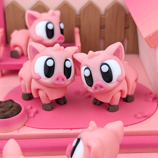 Flexi Piggy Playset | 3DGOB