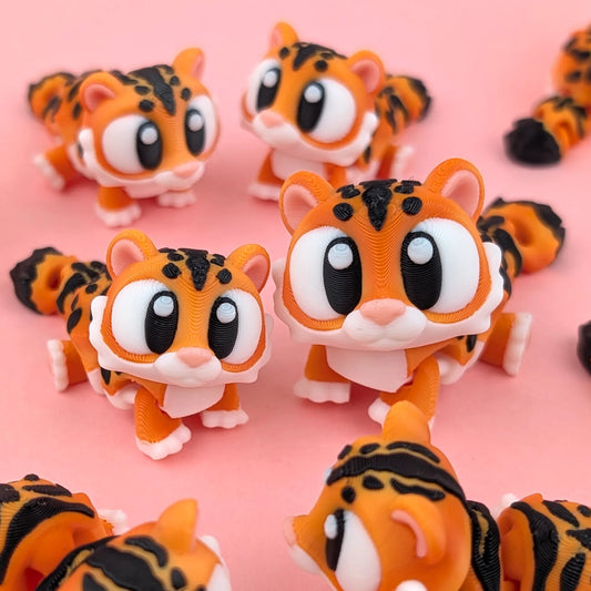 Flexi Tiger | 3DGOB - Tattles Told 3D
