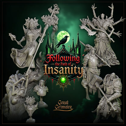 Following the Path of Insanity | Tabletop Gaming Miniatures Collection | Great Grimoire