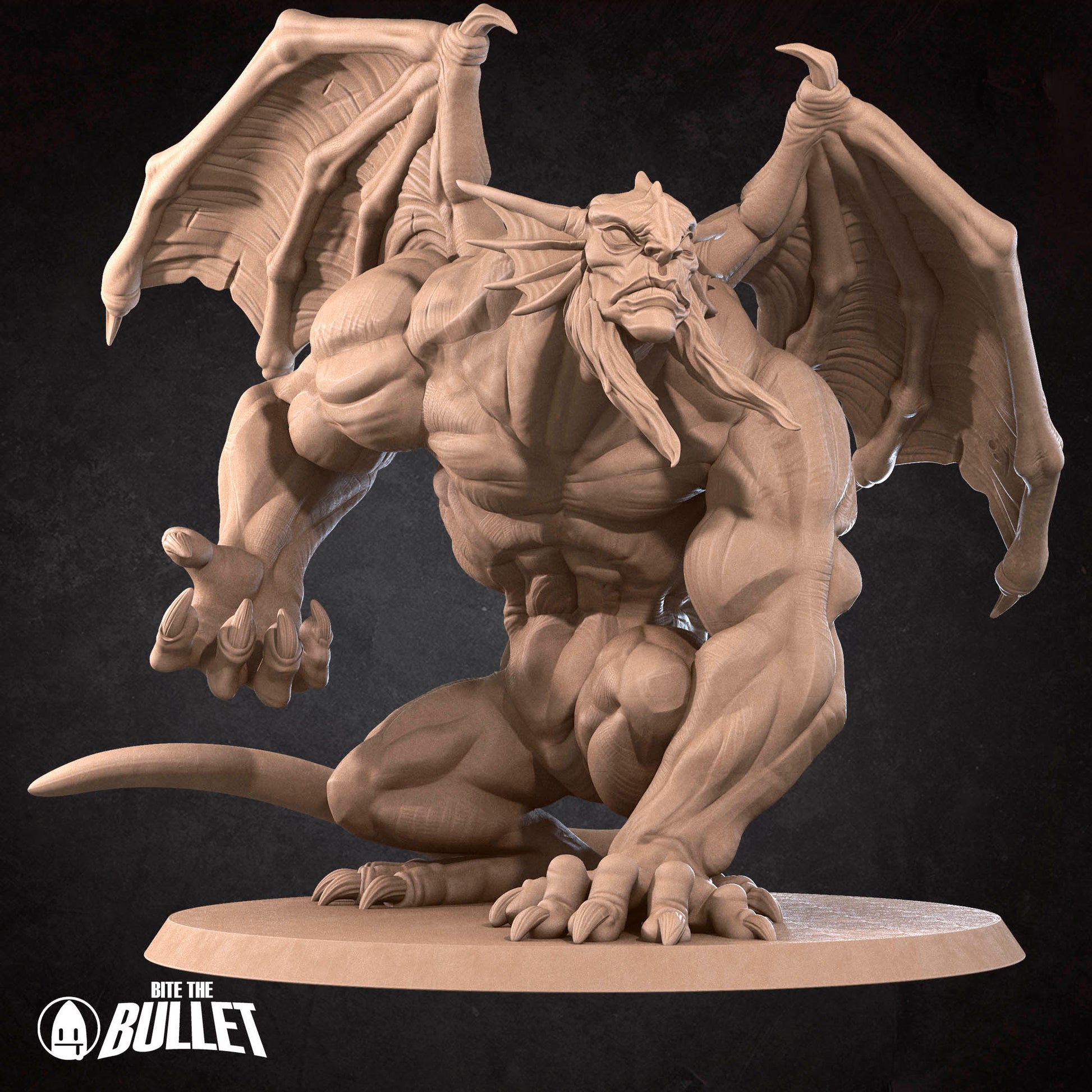 Fraz Urbluu D&D TTRPG miniature by Tattles Told 3D, detailed figure for tabletop gaming, featuring a fantasy character with intricate design.