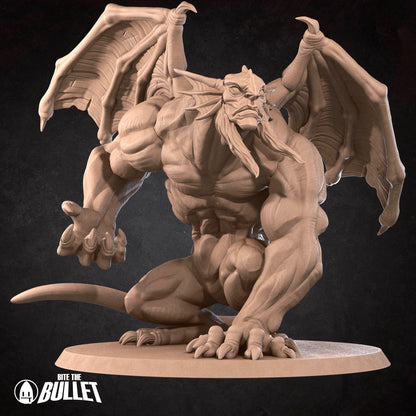 Fraz Urbluu D&D TTRPG miniature by Tattles Told 3D, detailed figure for tabletop gaming, featuring a fantasy character with intricate design.