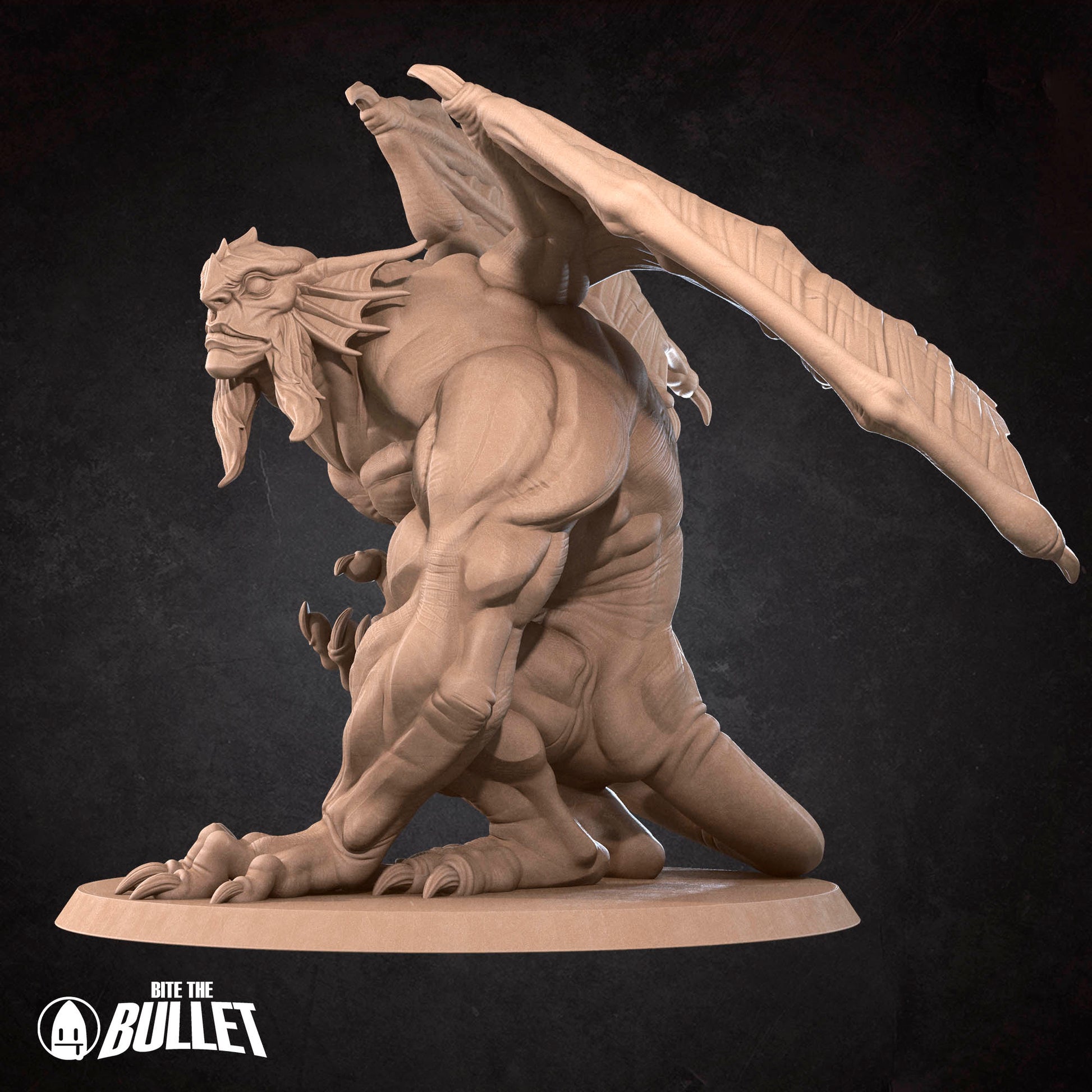Fraz Urbluu D&D TTRPG miniature by Tattles Told 3D, featuring a detailed character figure for tabletop gaming.