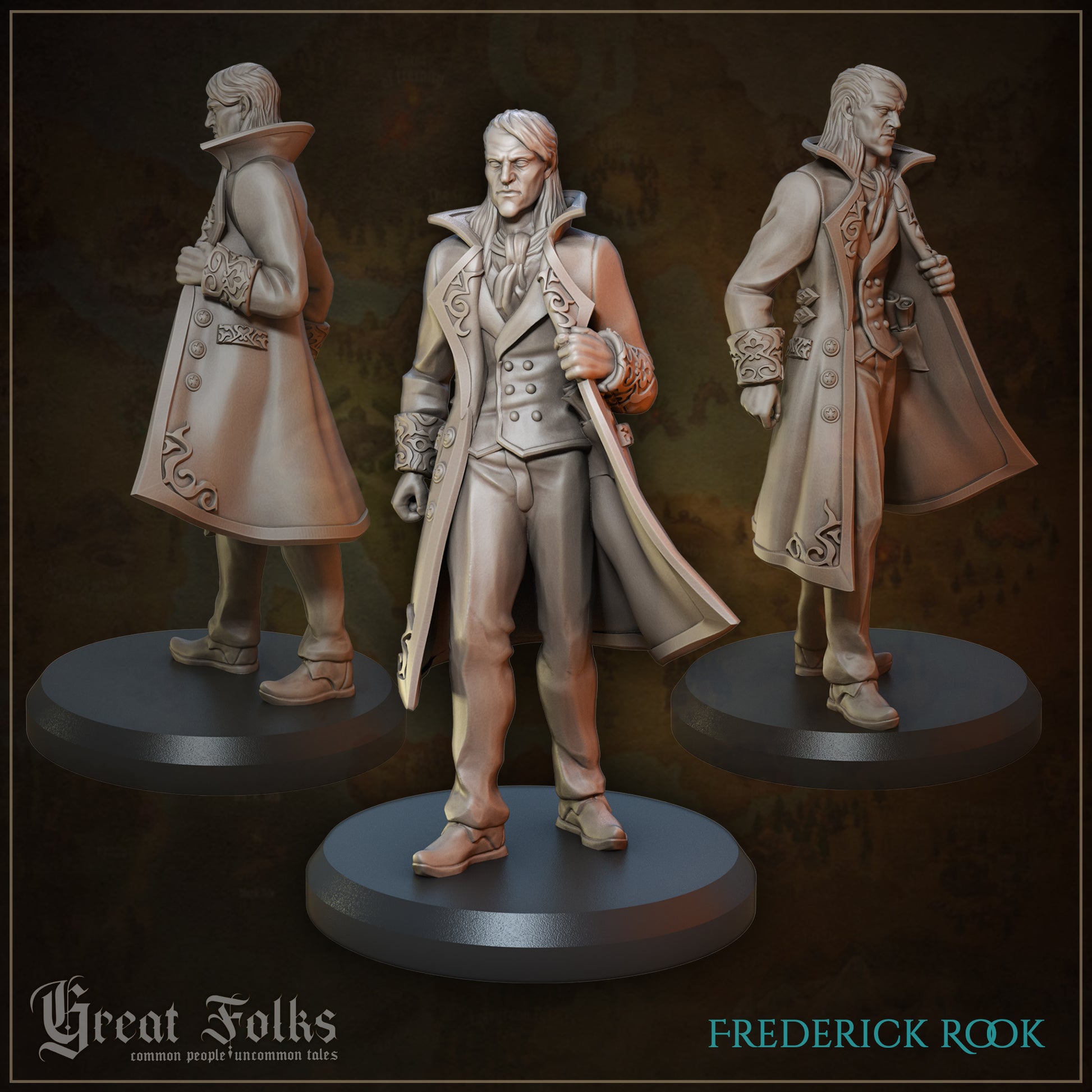 Great Folks, Part 1 | NPCs, Villagers, Nobles, Orphans, Criminals | Tabletop Gaming Miniatures Collection | Great Grimoire
