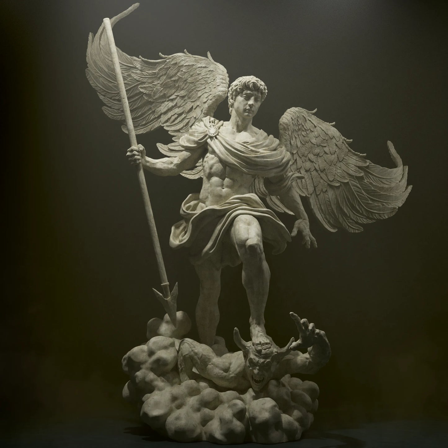 1:12 Archangel | Resin Garage Kit Figure Angel | CA 3D Studios