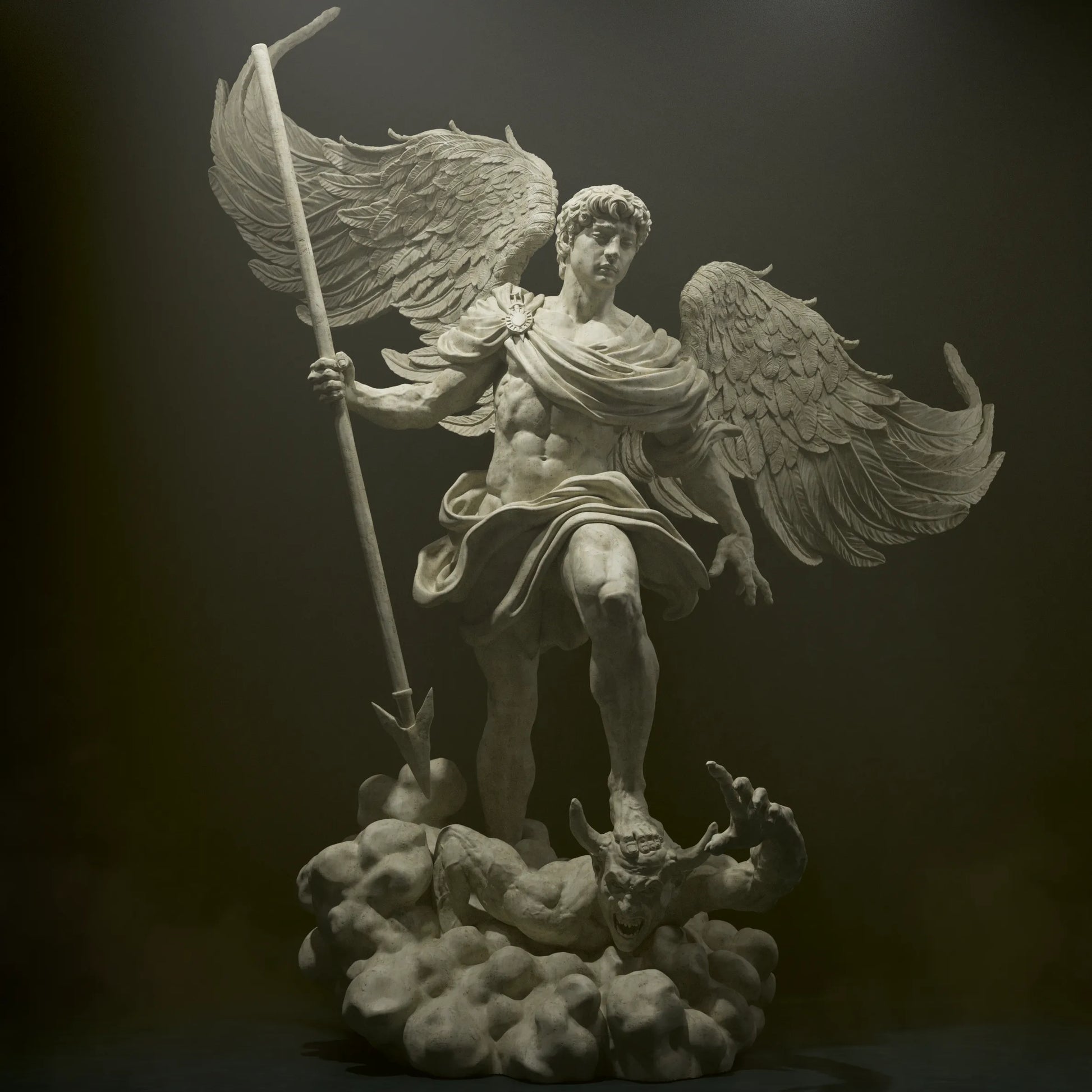 1:12 Archangel | Resin Garage Kit Figure Angel | CA 3D Studios