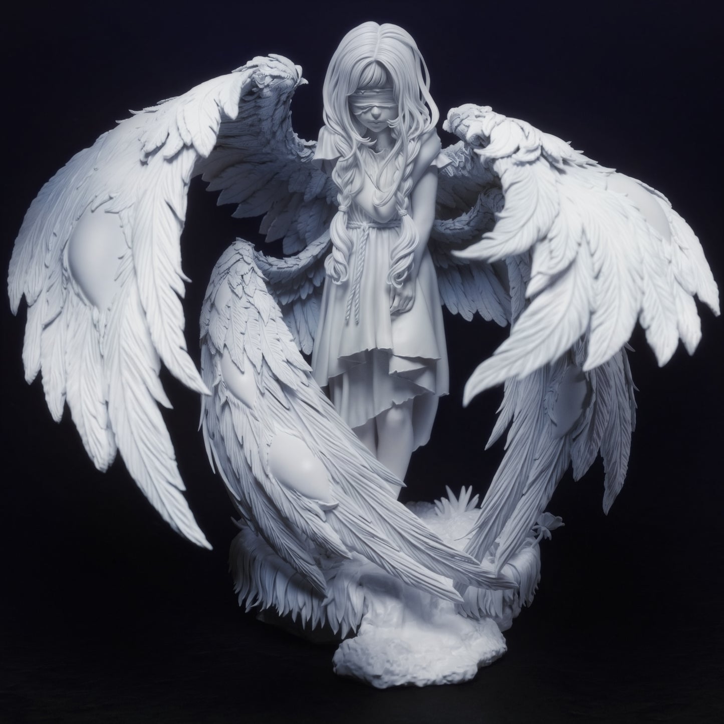 1:12 Little Angel, Seraphim | Resin Garage Kit Mythology | CA 3D Studios