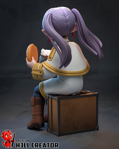 1:12 Happy Little Mage | Resin Garage Kit Figure Game Fan Art | h3LL creator