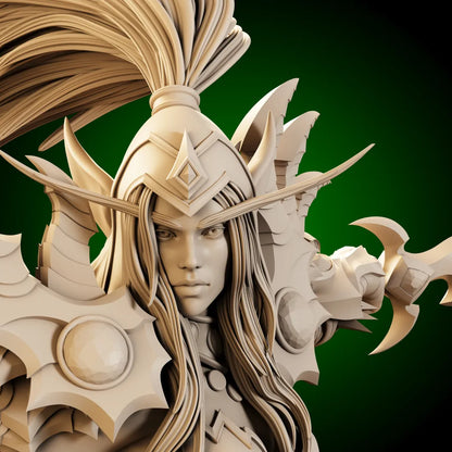 Female Blood Elf Rogue | Resin Garage Kit | Volition Miniatures