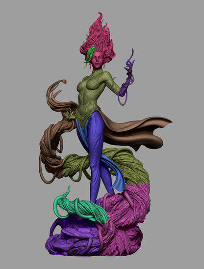1:12 Gaia, Earth Goddess | 3D Print Resin Garage Kit Figure | CA 3D Studios