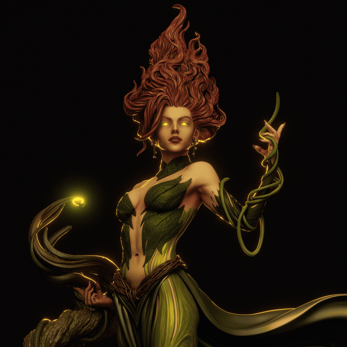 1:12 Gaia, Earth Goddess | 3D Print Resin Garage Kit Figure | CA 3D Studios