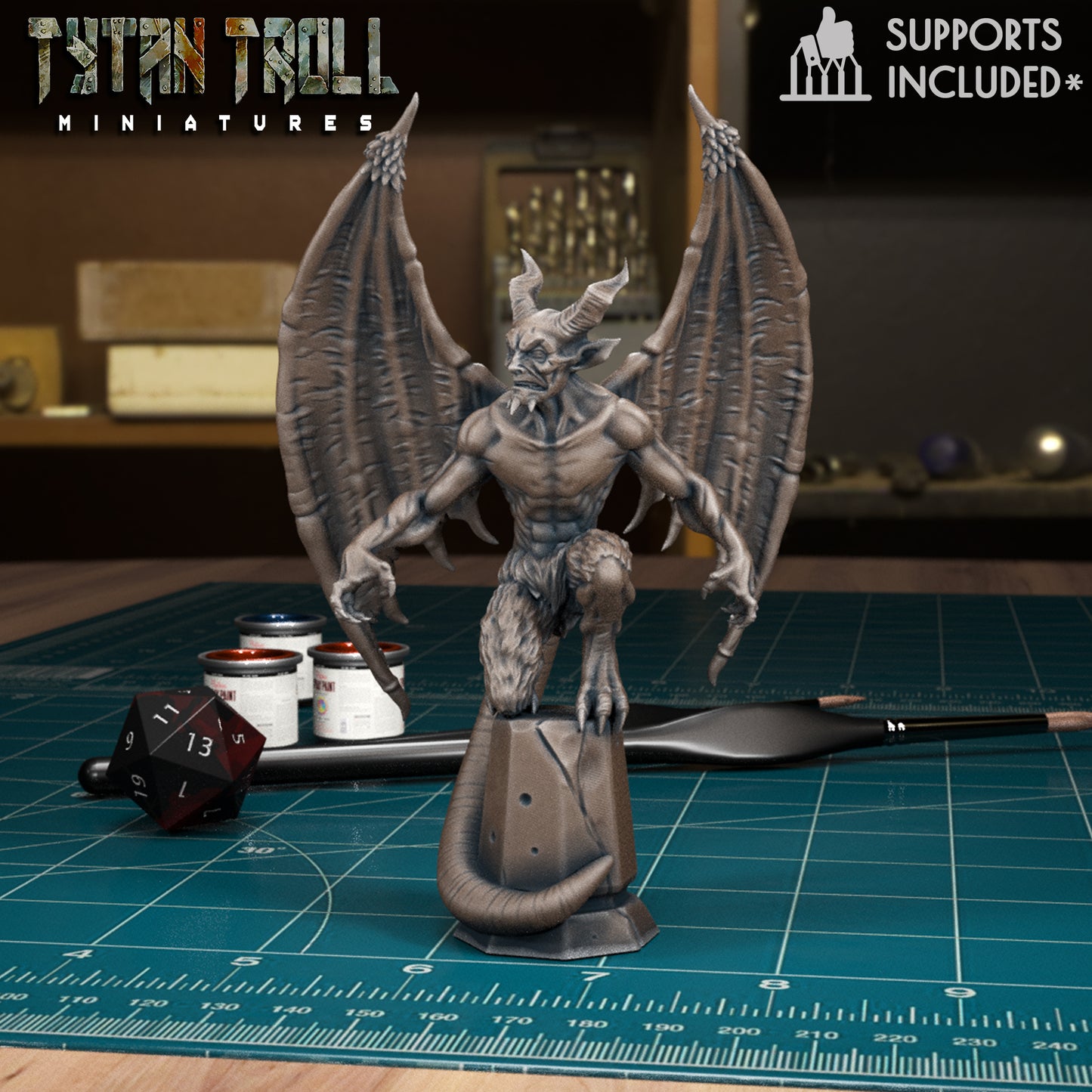 Gargoyles | D&D TTRPG Mini | TytanTroll Miniatures