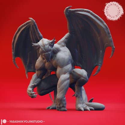 Gargoyles | D&D TTRPG Monster Miniature | Yasashii Kyojin Studio