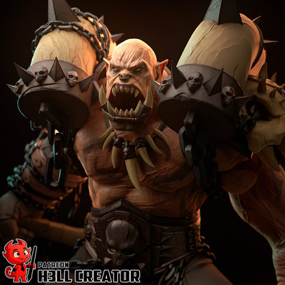 1:12 Son of Hellscream | Resin Garage Kit Figure Game Fan Art | h3LL creator