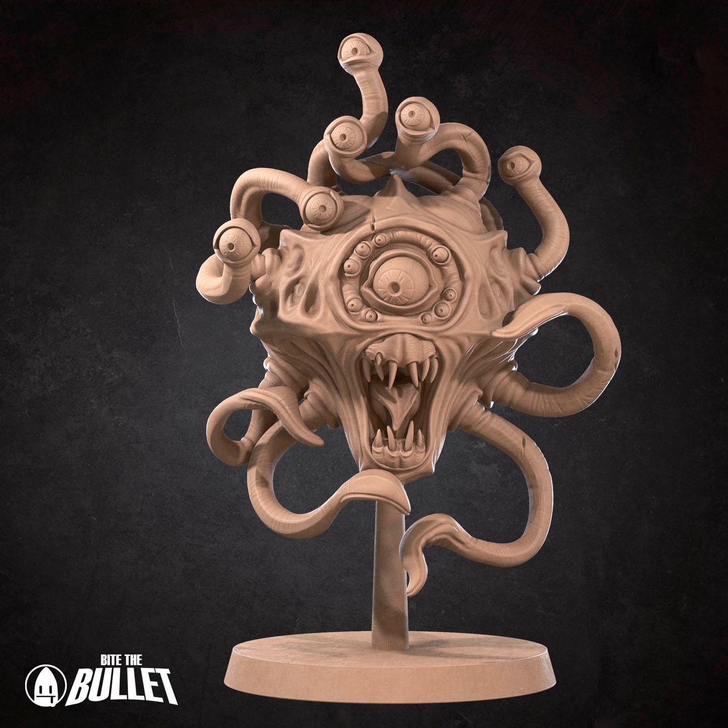 Gauth D&D TTRPG miniature by Tattles Told 3D, detailed figure for tabletop role-playing games, featuring a fierce character design.