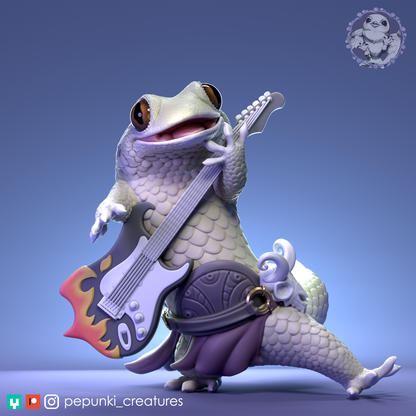 Princesa Lechuza Común | Escala para juego de mesa o exhibición | Miniatura de D&D Humblewood TTRPG | Criaturas Pepunki