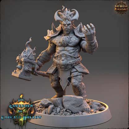 Demons - The Goreborn of Carcass Hollow | Tabletop or Display Scale | D&D Mini + Terrain | Daybreak Miniatures