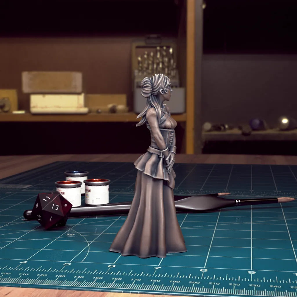 CoS Gertruda | D&D TTRPG Mini | TytanTroll Miniatures