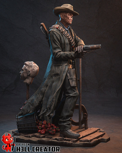 1:10 Wasteland Gunslinger | Resin Garage Kit Figure Game Fan Art | h3LL creator