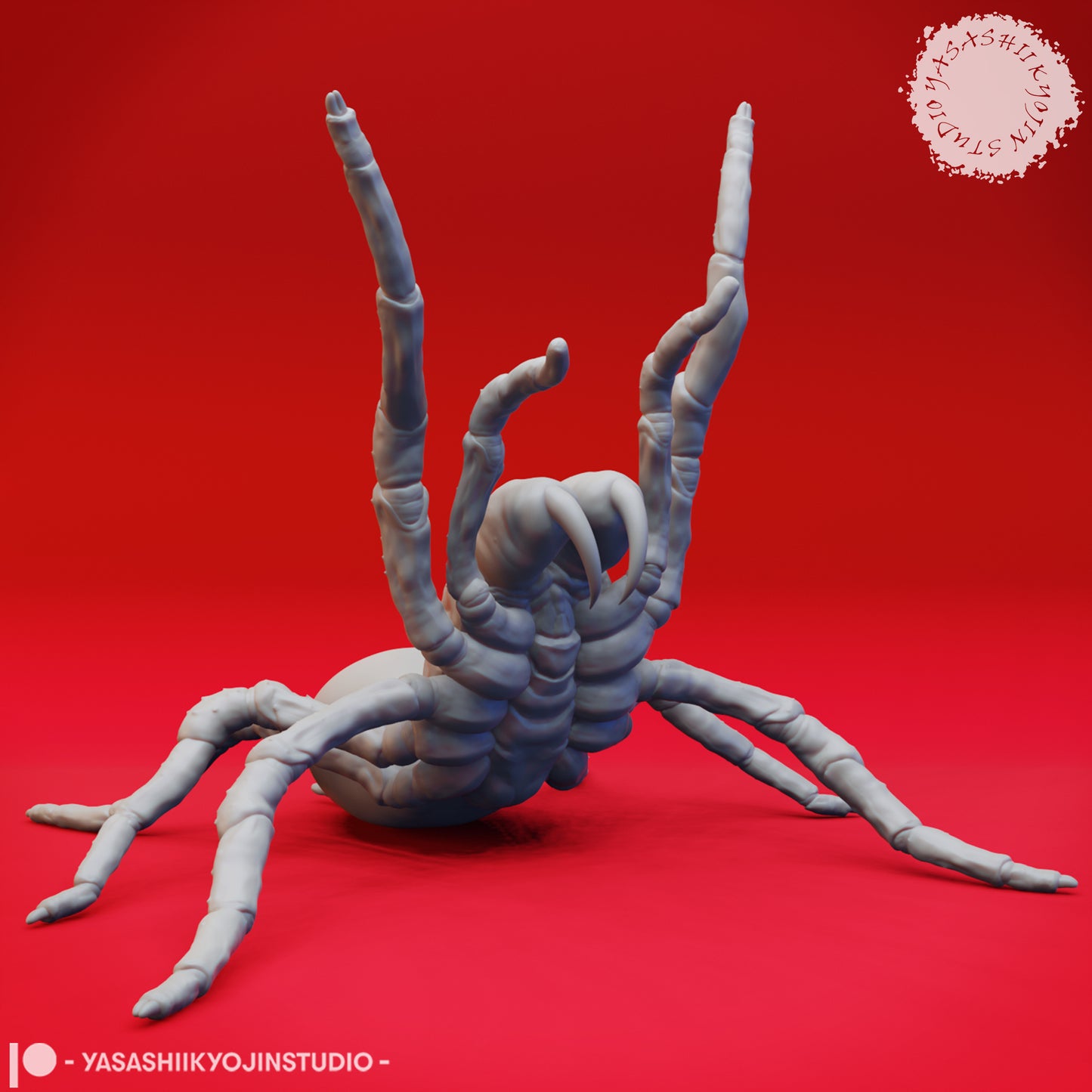 Giant Spider | D&D TTRPG Monster Miniature | Yasashii Kyojin Studio