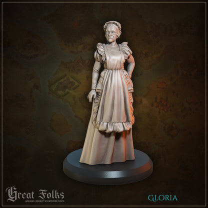 Great Folks Townsfolk, Part 1 | NPCs, Villagers, Children, Animals | Tabletop Gaming Miniatures Collection | Great Grimoire