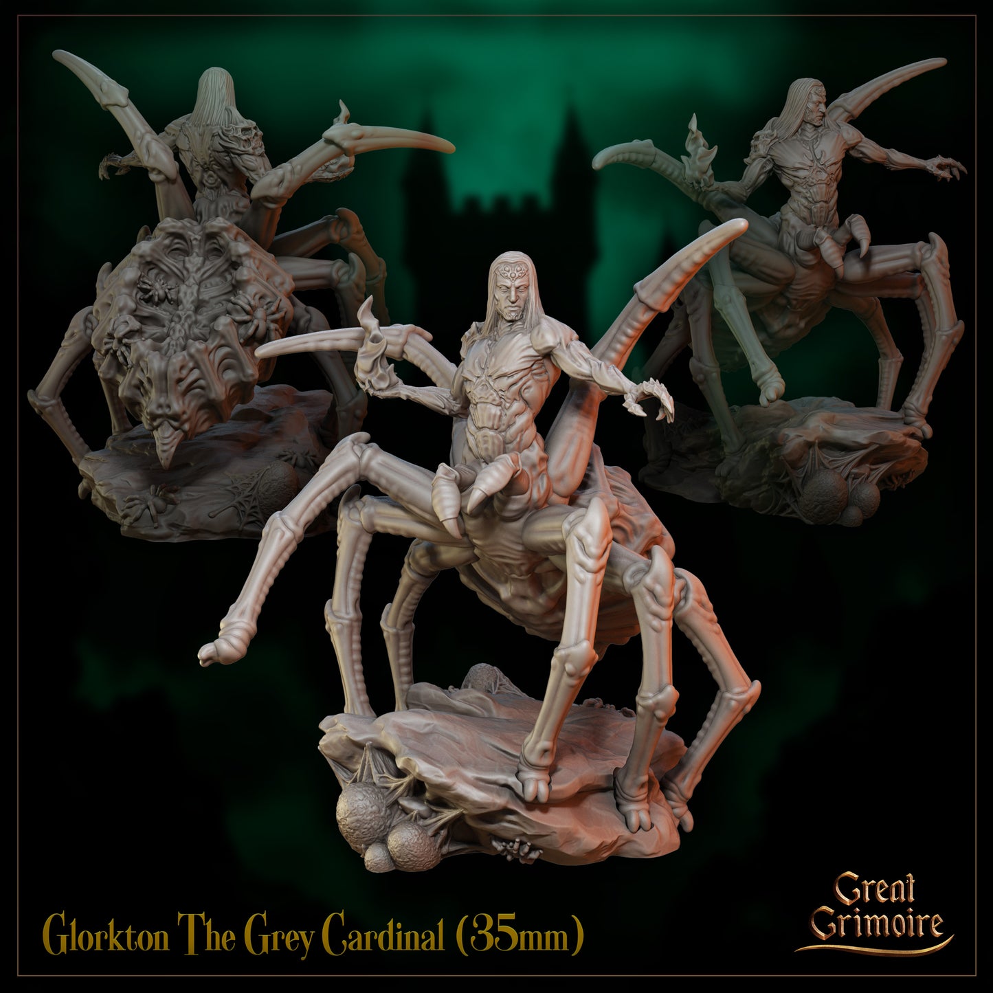 Cursed Bastion | Tabletop Gaming Miniatures Collection | Great Grimoire