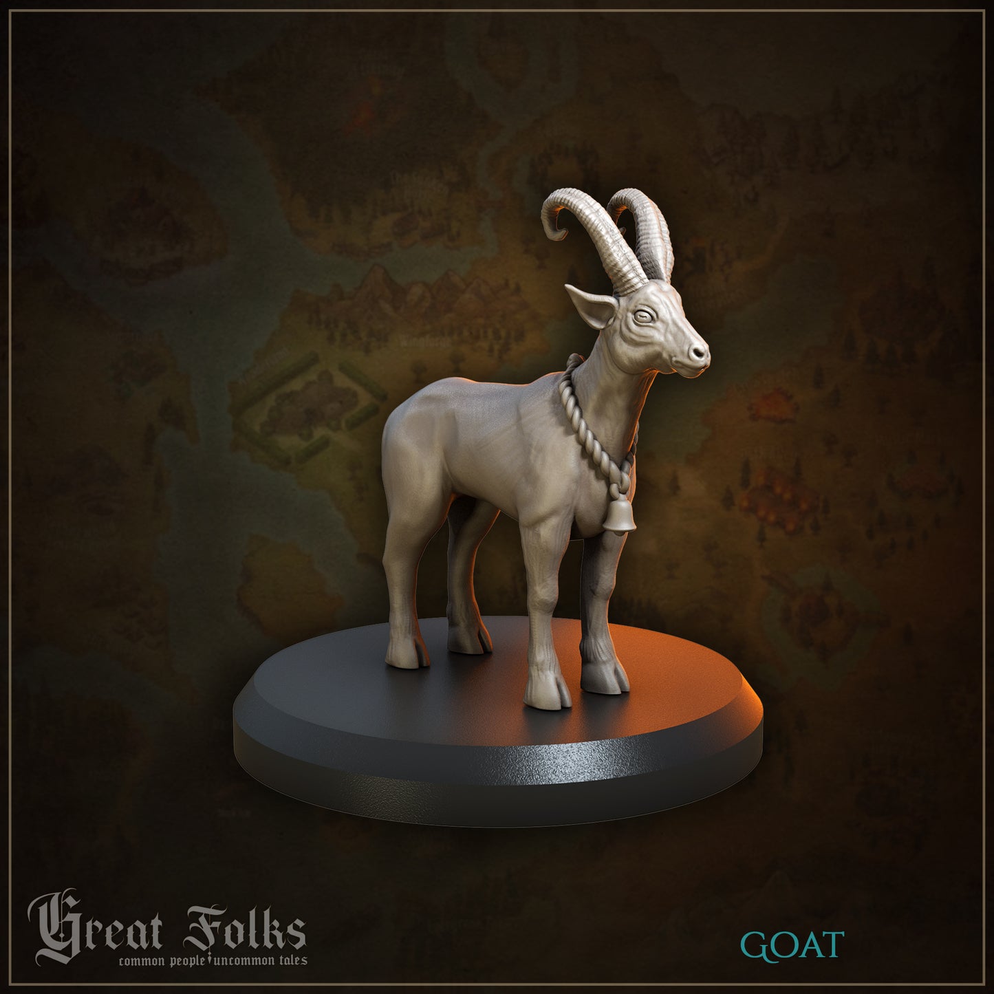 Great Folks Townsfolk, Part 1 | NPCs, Villagers, Children, Animals | Tabletop Gaming Miniatures Collection | Great Grimoire