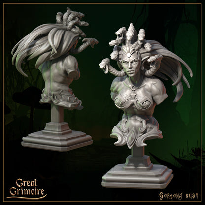 Gorgona, Queen of the Forest | Song of the Forest | D&D TTRPG Miniature | Great Grimoire