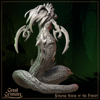 Gorgona, Queen of the Forest | Song of the Forest | D&D TTRPG Miniature | Great Grimoire