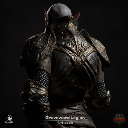 Graveward Legion XL, Ancient Order Immortalis | D&D TTRPG Resin Kit Model | Rescale Miniatures | 3D Print