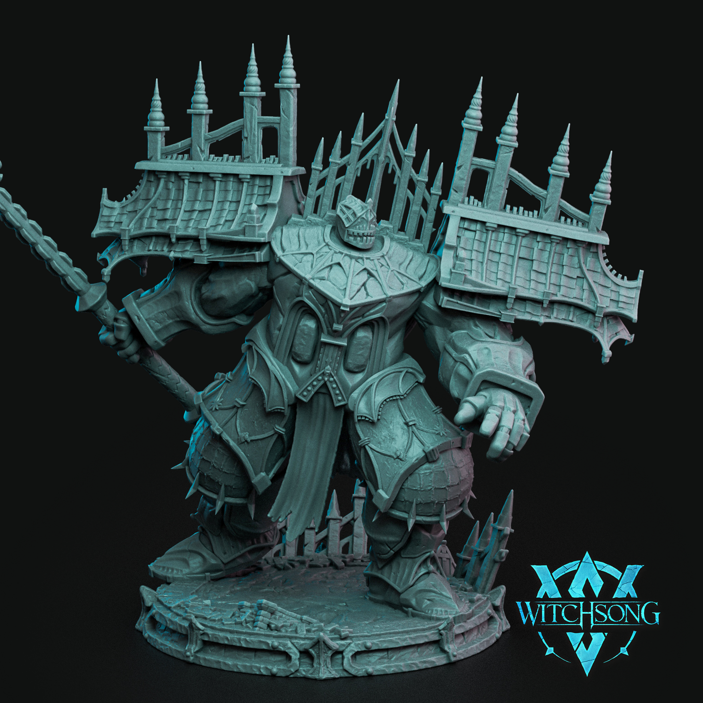 The Greatguard | Mini or Bust | Monster Miniature Statue | Witchsong Miniatures