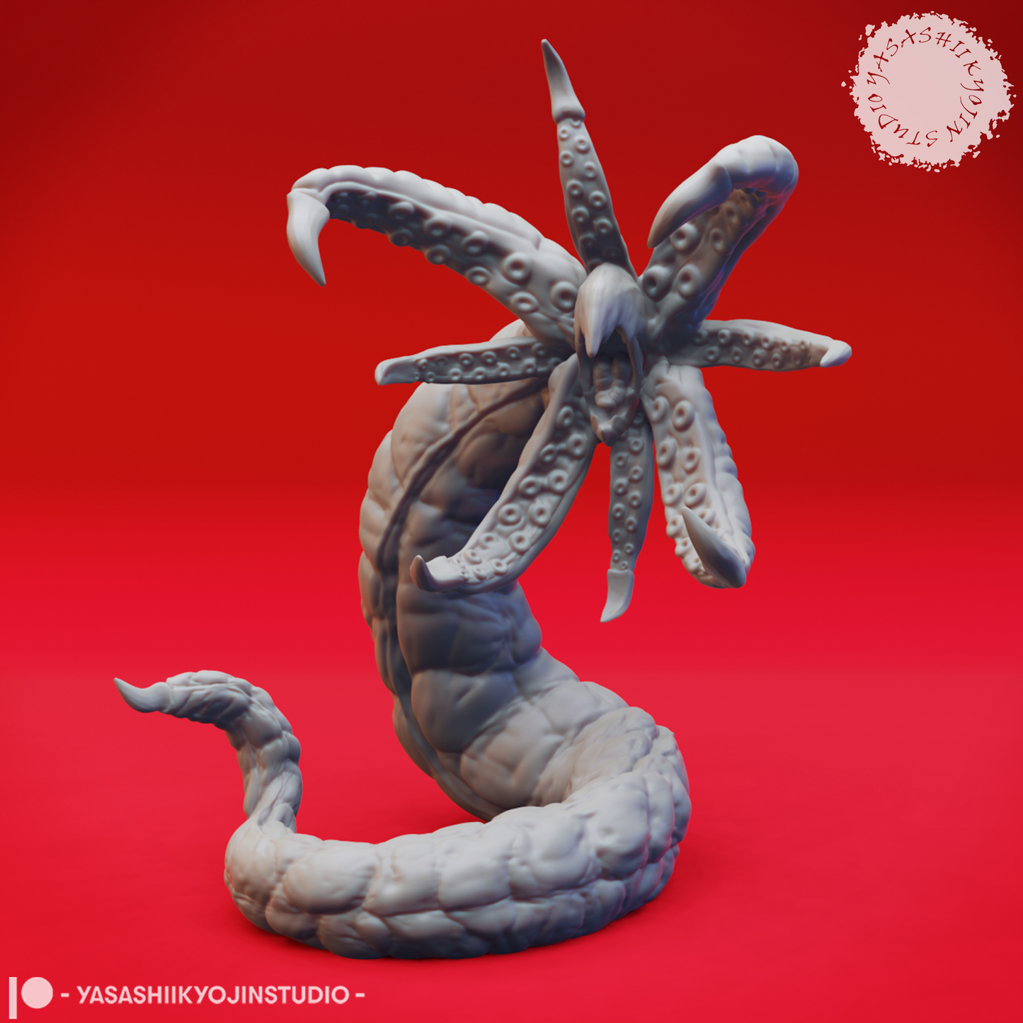 Gricks | TABLETOP SCALE | TTRPG Monster Miniature | Yasashii Kyojin Studio